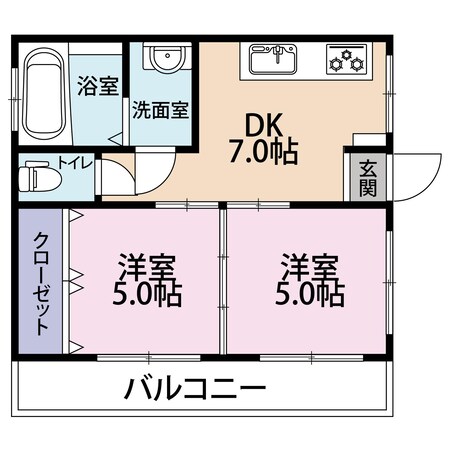 青木ビルの物件間取画像